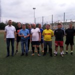 II Powiatowy Turniej Samorządowców w Piłce Nożnej o Puchar Starosty Bialskiego w Piszczacu - Wójt Kamil Kożuchowski z drużyną z Zalesia II Powiatowy Turniej Samorządowców w Piłce Nożnej o Puchar Starosty Bialskiego w Piszczacu - Wójt Kamil Kożuchowski z drużyną z Zalesia