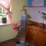 Zdjęcie prezentuje lampę bakteriobójczą