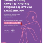Test w kierunku HIV plakat