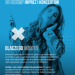 Plakat warto, bo chcemy imprez i koncertów Plakat warto, bo chcemy imprez i koncerów