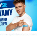 Plakat loteria szczepionkowa Plakat loteria szczepionkowa