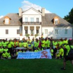 Uczestnicy rajdu przed Muzeum J.I. Kraszewskiego w Romanowie Uczestnicy rajdu przed Muzeum J.I. Kraszewskiego w Romanowie