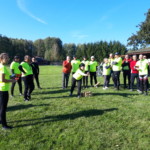 Uczestnicy rajdu jesiennego LZS podczas zawodów Uczestnicy rajdu jesiennego LZS podczas zawodów