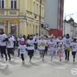 Start uczestników biegu Start uczestników biegu