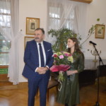 Patrycja Maik i Dyrektor Muzeum Patrycja Maik i Dyrektor Muzeum