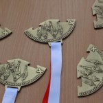 Medale X edycji biegu Medale X edycji biegu