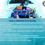 Plakat Dbaj o zdrowie psychiczne Plakat Dbaj o zdrowie psychiczne