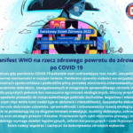 Plakat zdrowy powrót do zdrowia po COVID 19 Plakat zdrowy powrót do zdrowia po COVID 19