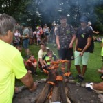 Wspólne ognisko uczestników rajdu Wspólne ognisko uczestników rajdu