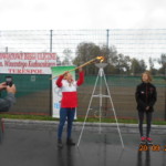 Znicz zapala olimpijka - Luiza Złotkowska Znicz zapala olimpijka - Luiza Złotkowska