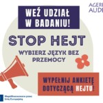 Plakat projektu "Stop Hejt. Wybierz język bez przemocy". Plakat projektu "Stop Hejt. Wybierz język bez przemocy".