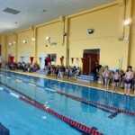 Zbiórka uczestników przed otwarciem zawodów Zbiórka uczestników przed otwarciem zawodów