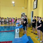 Dzieci przed startem do konkurencji 25m st. dow. Dzieci przed startem do konkurencji 25m st. dow.