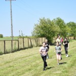 Uczestnicy podczas biegu Uczestnicy podczas biegu