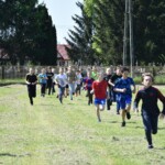 Uczestnicy podczas biegu Uczestnicy podczas biegu