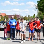 Zawodnicy na linii startu Zawodnicy na linii startu