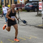 Uczestnik podczas Biegu Sapiehów Uczestnik podczas Biegu Sapiehów