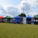 Stoiska podczas festynu Stoiska podczas festynu