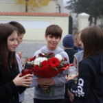 Złożenie kwiatów pod Pomnikiem Powstania Styczniowego Złożenie kwiatów pod Pomnikiem Powstania Styczniowego