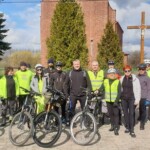 Rowerzyści w trakcie Rajdu